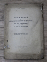 Dimitrie Braharu - Nuvela istorica in literatura romana transilvana (1936)
