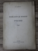 Emil Turdeanu - Varlaam si Ioasaf (1934)