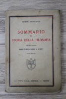 Ernesto Codignola - Sommario di storia della filosofia (1941, voumul 2)