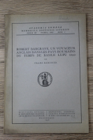 Franz Babinger - Robert Bargrave, un voyageur anglais dans les pays roumains du temps de Basile Lupu (1936)