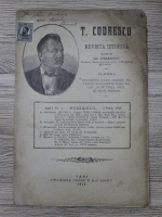 Gh. Ghibanescu - Revista istorica Teodor Codrescu, anul I, nr. 2, 1 noiembrie 1915