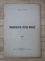 I. Irimia - Mitropolitul Petru Movila
