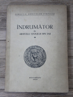 Anticariat: Indrumator in Arhivele Statului din Iasi (volumul 2, 1956)