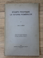 Ioan C. Bacila - Stampe privitoare la istoria romanilor (1929)