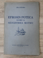 Ion Virtosu - Efrosin Poteca, egumen la Manastirea Motru (1944)