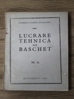 Lucrare tehnica de baschet, nr. 12, 1972