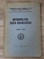 Marina Lupas - Mitropolitul Sava Brancovici (1939)