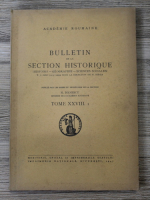 Anticariat: N. Banescu - Bulletin de la section historique (volumul 28, 1947)