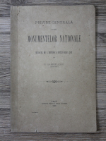 N. Gabrielescu - Privire generala asupra monumentelor nationale si mijlocul de a impiedica distrugerea lor  (1889)