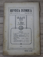 Revista Istorica, anul X, nr. 1-3, ianuarie-martie 1924