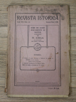 Anticariat: Revista Istorica, anul XVI, nr. 1-3, ianuar-mart 1930