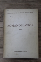 Romanoslavica (volumul 16)