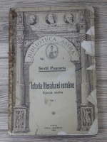 Sextil Puscariu - Istoria literaturei romane. Epoca veche (volumul 1, 1920)