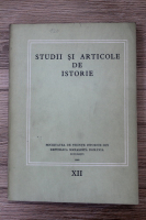 Studii si articole de istorie, nr. 12, 1968