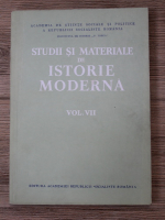 Studii si materiale de istorie moderna (volumul 7)