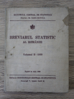 Breviarul statistic al Romaniei (volumul 2, 1939)