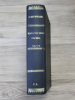 E. Cristoforeanu - Legea asupra cambiei si biletuluil la ordin (2 volume colegate, 1936)