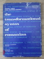 Emanuel Vasiliu - The transformational syntax of romanian