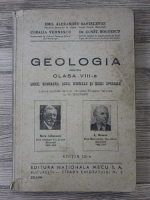 Anticariat: Emil Alex Sanielevici - Geologia pentru clasa VIII-a (1946)