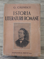 G. Calinescu - Istoria literaturii romane. Compediu (1946)