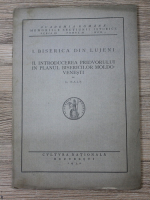Anticariat: Gh. Bals - Biserica din Lujeni. Introducerea pridvorului. Planul bisericilor moldovenesti (1930)