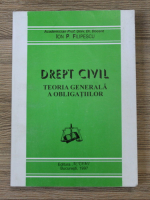 Anticariat: Ion P. Filipescu - Drept civil. Teoria generala a obligatiilor