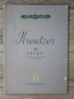 Kreutzer 42. Studii