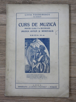 Livia Teodorescu - Curs de muzica, pentru clasa V-a secundara (1935)