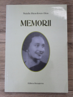 Natalia Manoilescu Dinu - Memorii