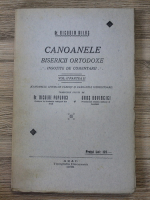 Nicodim Milas - Canoanele Bisericii Ortodoxe insotite de comentarii (volumul 2, partea a II-a, 1936)