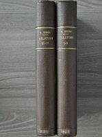 Anticariat: Nicolae Iorga - Istoria romanilor prin calatori (volumele 1, 2, 3, 4 colegate in 2 volume)