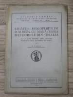 Nicolae Iorga - Legaturi descoperite de D. M. Beza, cu manastirile meteorele din Tesalia (1934)