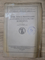 Nicolae Iorga - Stiri noua privitoare la familia lui Petru Schiopul (1932)
