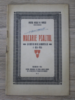 Niculae M. Popescu - Macarie Psaltul. La o suta de ani de la moareta lui (1936)