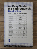 Paul Kline - An easy guide to factor analysis