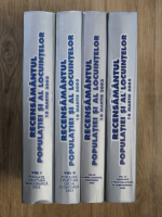 Recensamantul populatiei si al locuintelor-18 martie 2002 (4 volume)