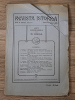 Revista istorica, anul XXI, n-le 7-9, iulie-septembre 1935