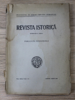 Anticariat: Revista Istorica, vol. XXIX, n-le 1-6, ianuar-iunie 1943