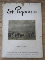 Stefan Popescu, text de G. Oprescu, editia I, 1943 (fara litografie si xilogravura)