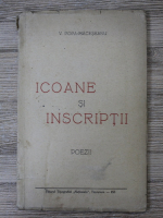 V. Popa Maceseanu - Icoane si inscriptii (1939)