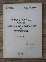 Anticariat: Victor Ancusa - Indrumator pentru lucrari de laborator de hidraulica (partea I)