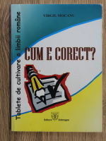 Virgil Mocanu - Cum e corect?
