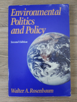 Walter A. Rosenbaum - Environmental politics and policy