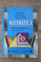 Augustin Cota - Matematica. Geometrie si trigonometrie, manual pentru clasa a X-a