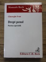 Gheorghe Ivan - Drept penal. Partea speciala