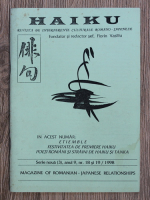 Haiku. Revista de interferente culturale romano-japoneze, serie noua (3), anul 9, nr. 18-19, 1998