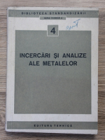 Incercari si analize ale metalelor