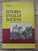 Ion Nicoara - Istoria Evului Mediu. Manual pentru clasa a VI-a