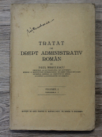 Paul Negulescu - Tratat de drept administrativ roman (volumul 1, fascicola 1, 1933)