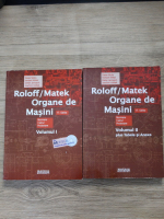Anticariat: Roloff / Matek. Organe de masini (2 volume, a 17-a editie)